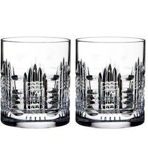 Waterford Crystal Dungarvan STRAIGHT SIDE Double Old Fashioned Tumbler DOF Rare